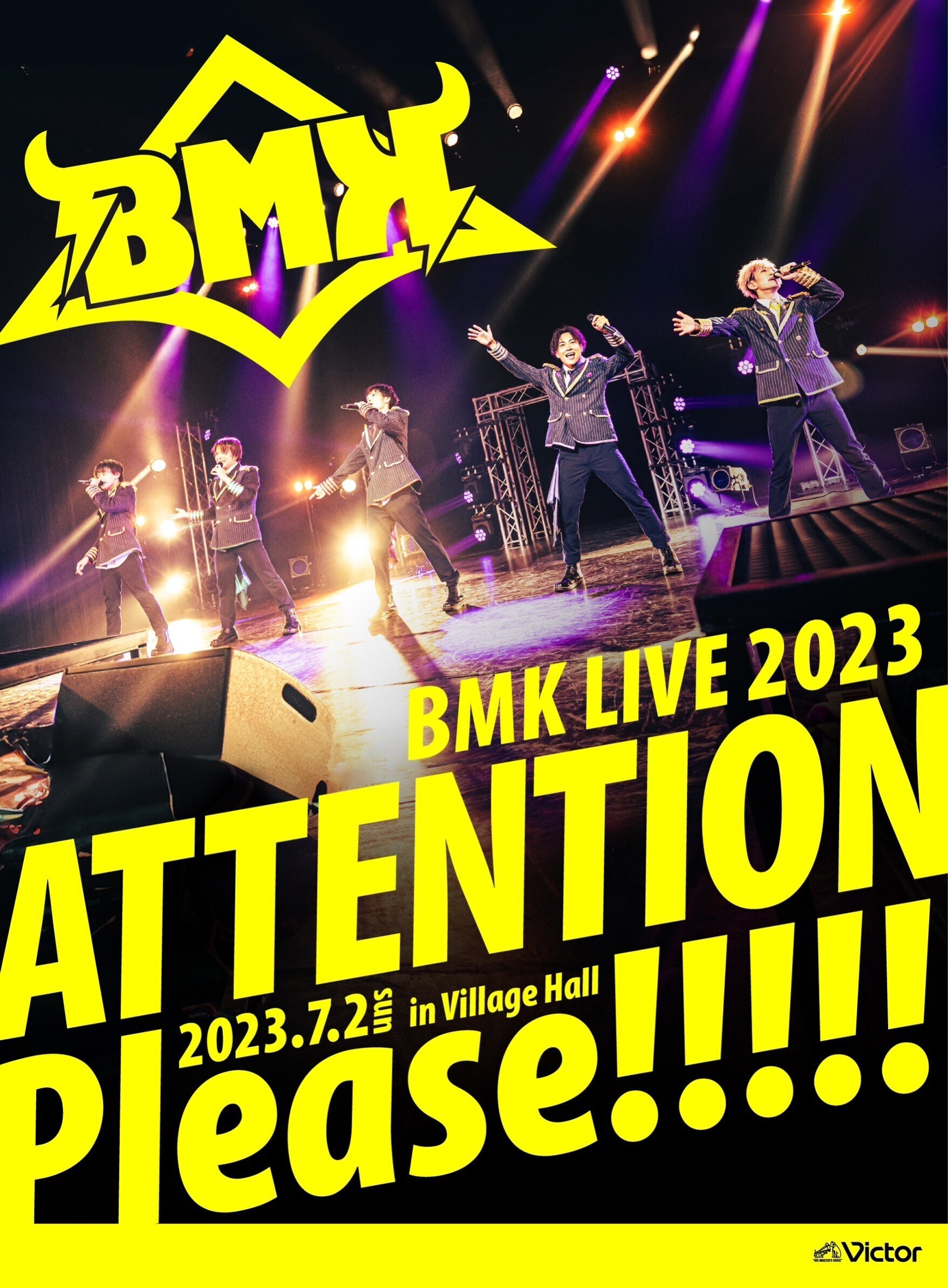 BMK LIVE Blu-ray「BMK LIVE 2023～ATTENTION Please!!!!!」
